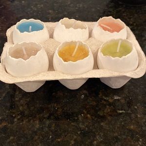NWT Egg candle decoration